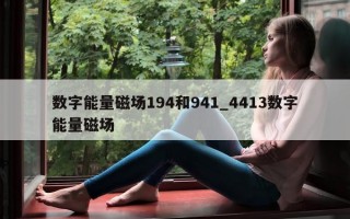 数字能量磁场 194 和 941_4413 数字能量磁场