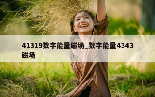 41319 数字能量磁场_数字能量 4343 磁场