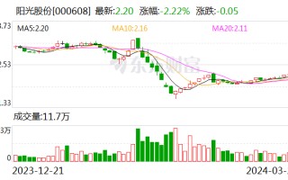 阳光股份 2023 年营收 3.21 亿元 商管毛利率达 68%