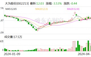 大为股份：2023 年亏损 6662.61 万元