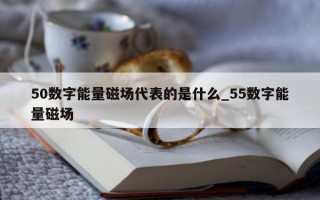 50 数字能量磁场代表的是什么_55 数字能量磁场