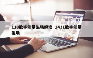 118数字能量磁场解读_1431数字能量磁场