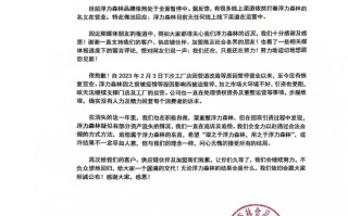 浮力森林：目前依然处于全面暂停中 积极自救望重整浮力森林