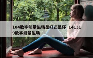 104 数字能量磁场是好还是坏_141319 数字能量磁场