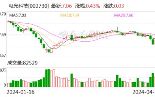 电光科技：2023 年净利润同比增长 32.76% 拟 10 派 1.3 元