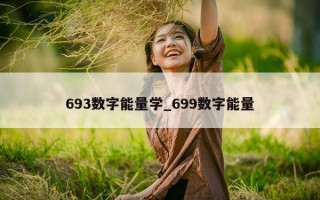 693 数字能量学_699 数字能量