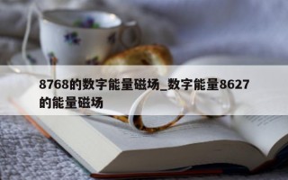 8768 的数字能量磁场_数字能量 8627 的能量磁场