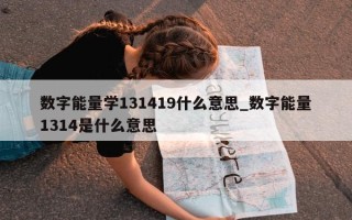 数字能量学 131419 什么意思_数字能量 1314 是什么意思