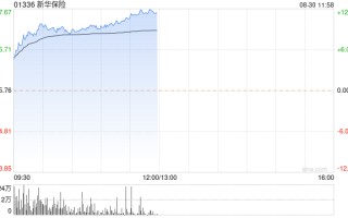 新华保险早盘涨逾 8% 上半年净利润同比增长 11.10%
