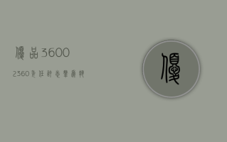 优品 360(02360) 委任许志群为执行董事