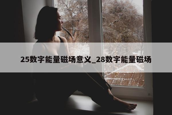 25 数字能量磁场意义_28 数字能量磁场 - 第 1 张图片 - 小家生活风水网