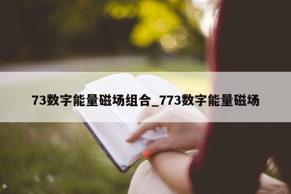 73 数字能量磁场组合_773 数字能量磁场 - 第 1 张图片 - 小家生活风水网