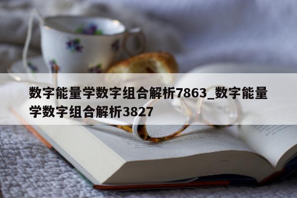 数字能量学数字组合解析 7863_数字能量学数字组合解析 3827- 第 1 张图片 - 小家生活风水网