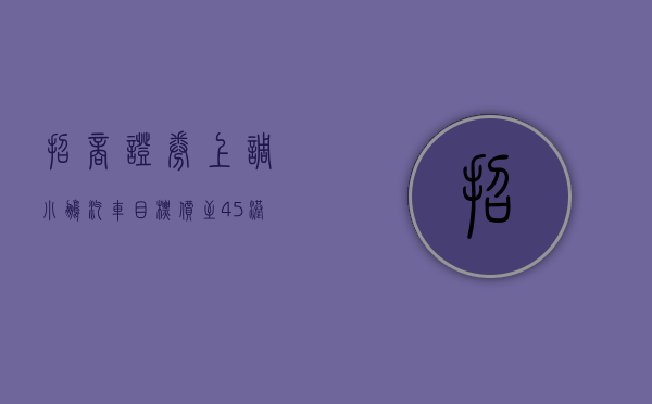 招商证券：上调小鹏汽车目标价至 45 港元 产品结构改善 - 第 1 张图片 - 小家生活风水网