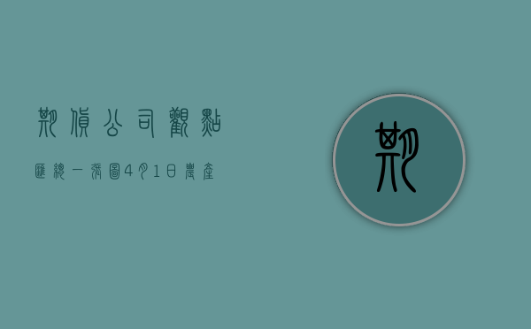 期货公司观点汇总一张图：4 月 1 日农产品（棉花、豆粕、白糖	、玉米、鸡蛋、生猪等）- 第 1 张图片 - 小家生活风水网