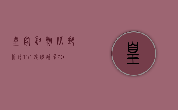 皇家加勒比邮轮跌 1.51% 股价跌破 200 美元大关 - 第 1 张图片 - 小家生活风水网