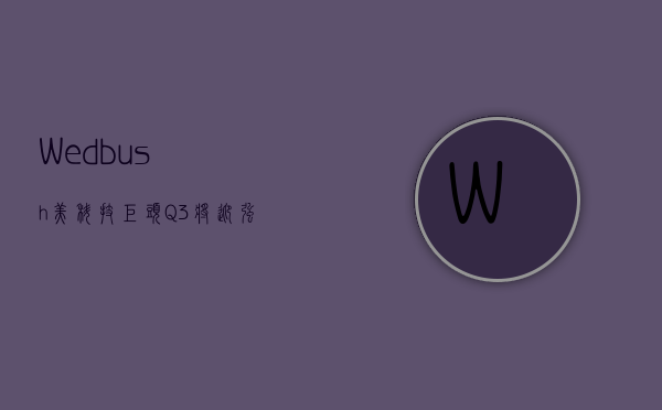 Wedbush：美科技巨头 Q3 将迎“强劲	”财报季 明年股价再涨 20%- 第 1 张图片 - 小家生活风水网