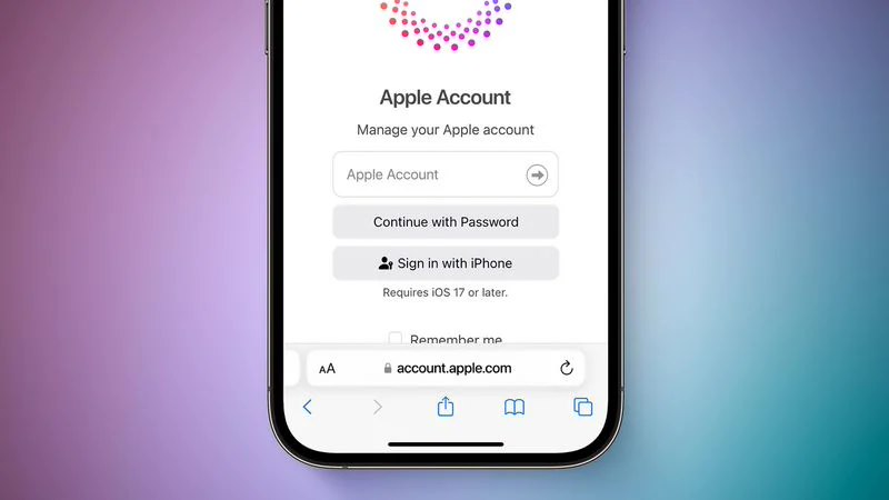 “Apple ID”将成历史，消息称苹果将在 iOS 18 中启用“苹果账户”名称 - 第 1 张图片 - 小家生活风水网