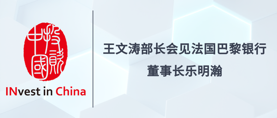 王文涛部长会见法国巴黎银行董事长乐明瀚 - 第 1 张图片 - 小家生活风水网