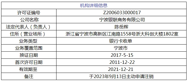 子公司注销支付牌照 银联商务再“瘦身”- 第 2 张图片 - 小家生活风水网