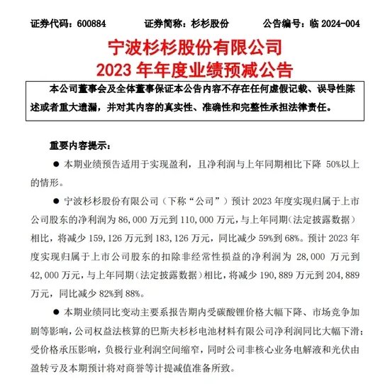 杉杉股份的“豪门内斗	”：2023 年净利润腰斩 “继承之战”敲响警钟 - 第 3 张图片 - 小家生活风水网