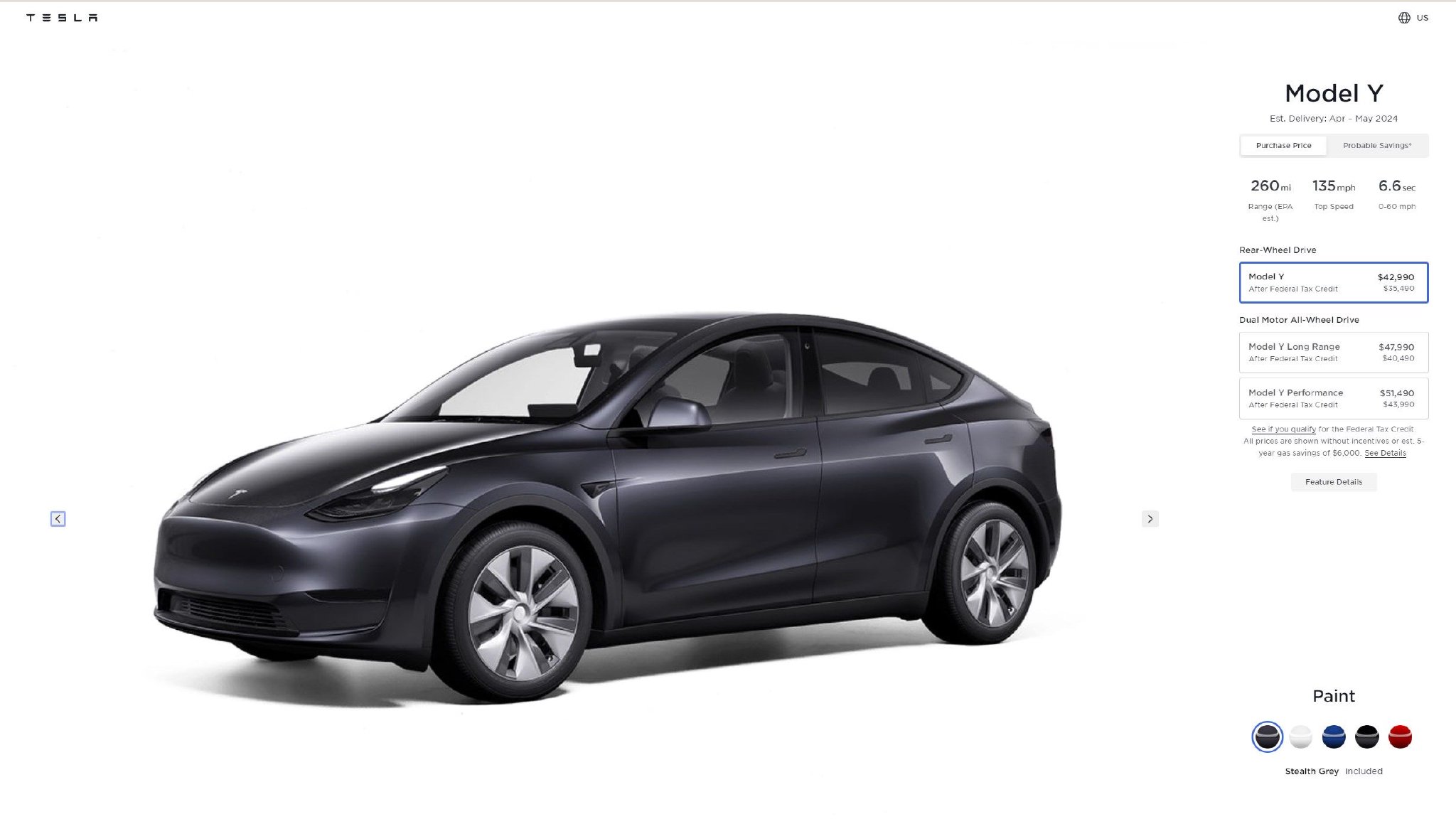 特斯拉 Model Y 全系降价 Model Y 价格下调至 42990 美元 - 第 1 张图片 - 小家生活风水网