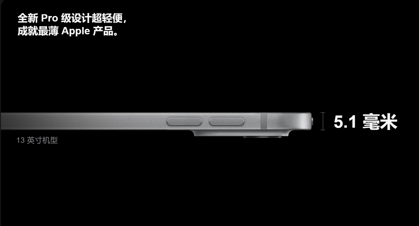 苹果发布会：新款 iPad Pro 售价 999 美元起	，搭载 M4 芯片 - 第 2 张图片 - 小家生活风水网