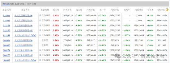 大成基金魏庆国陷入亏损泥潭，旗下 4 只基金相互抄作业，持有华友钴业遇暴跌 - 第 3 张图片 - 小家生活风水网