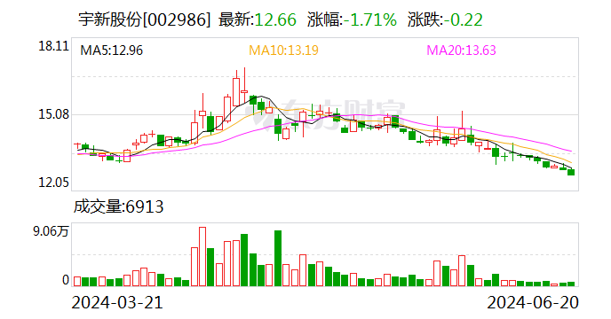 宇新股份：利润分配股权登记日为 2024 年 6 月 27 日 - 第 1 张图片 - 小家生活风水网