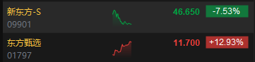 午评：港股恒指跌 2.09% 恒生科指跌 2.32% 东方甄选逆势大涨近 13%- 第 5 张图片 - 小家生活风水网