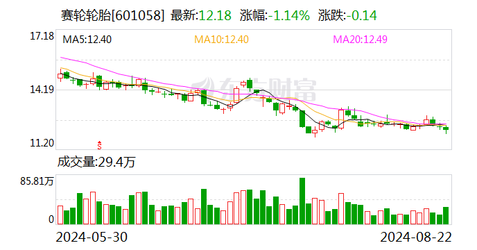 赛轮轮胎：上半年净利润同比增长 105.77%- 第 1 张图片 - 小家生活风水网